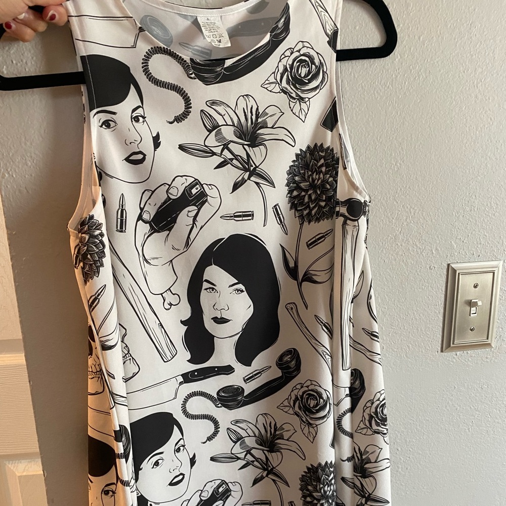 MFM Murderino Print A-Line Dress (SM)
